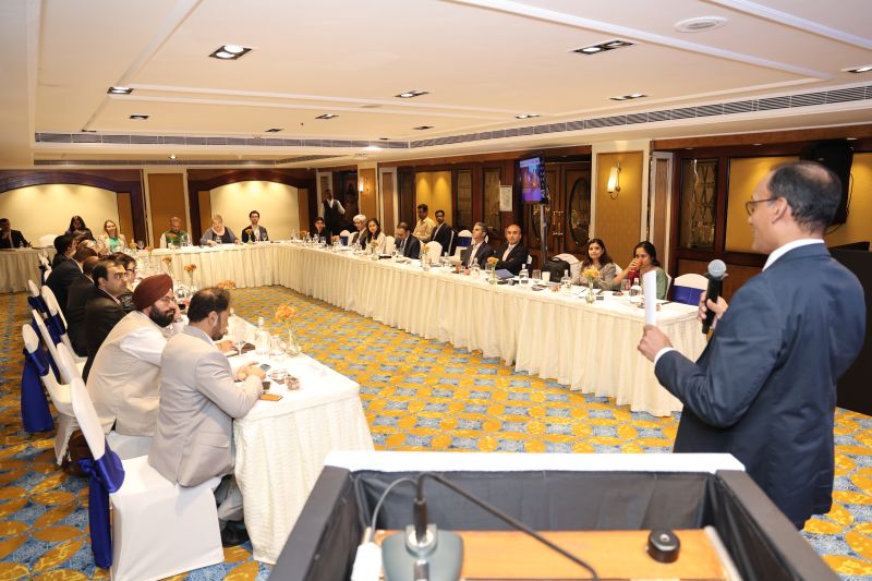 Climate finance roundtable session led by industry and policy stakeholders.